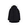 FW22 Solid Color Hooded Long Sleeve Jacket Men Jackets Black HN4324