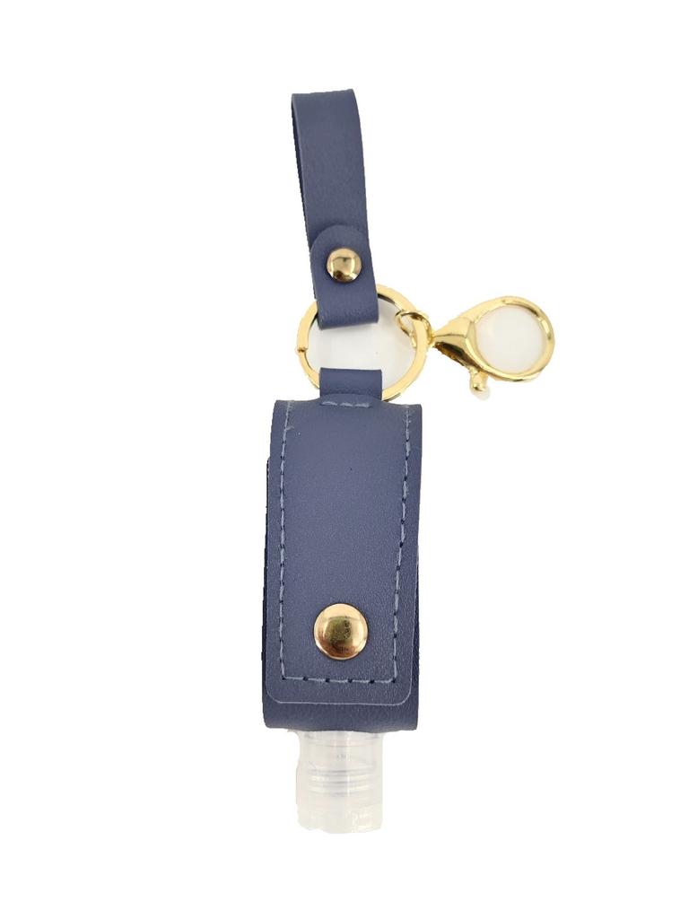 30ml Hydroalcoholic Gel Keychain Hand Sanitizer Case Mini Hands Portable Hydroalcoholic Gel Bottle Leather Case Health Keychain