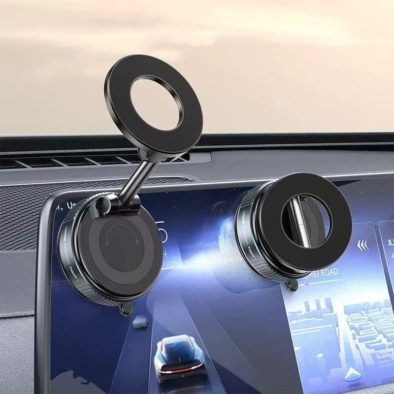 2025 Multifunctional Car Center Console Vacuum Magnetic Phone Holder
