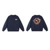 Худи EVISU Fukujin 2025 Осень: Мужской свитшот с круглым вырезом и женская футболка с новым принтом
