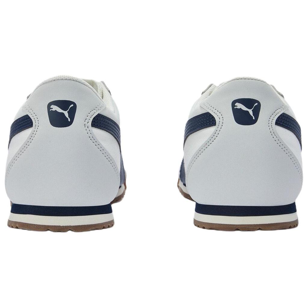 Puma Turino 2 Ретро Удобные Низкие Повседневные Кроссовки Унисекс Кроссовки Белый Серый Синий 408704-01
