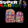 Рюкзак Super Mario Bros Детский школьный рюкзак Рождественский подарок Регулируемые лямки!