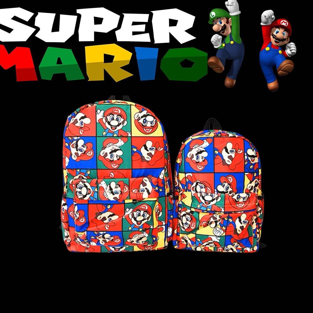 Рюкзак Super Mario Bros Детский школьный рюкзак Рождественский подарок Регулируемые лямки!