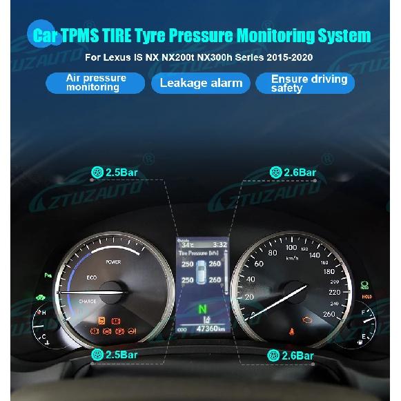 Автомобильная система мониторинга давления в шинах TPMS Датчик давления в шинах Сигнализация безопасности Для Lexus NX IS NX200t NX300h 2015-2020