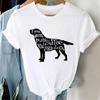 Woman Tshirts   Tops Summer Animal Dog Graphic T Shirt O-neck White Oversize T-shirt Casual Short Sleeve Femme Size 3XL