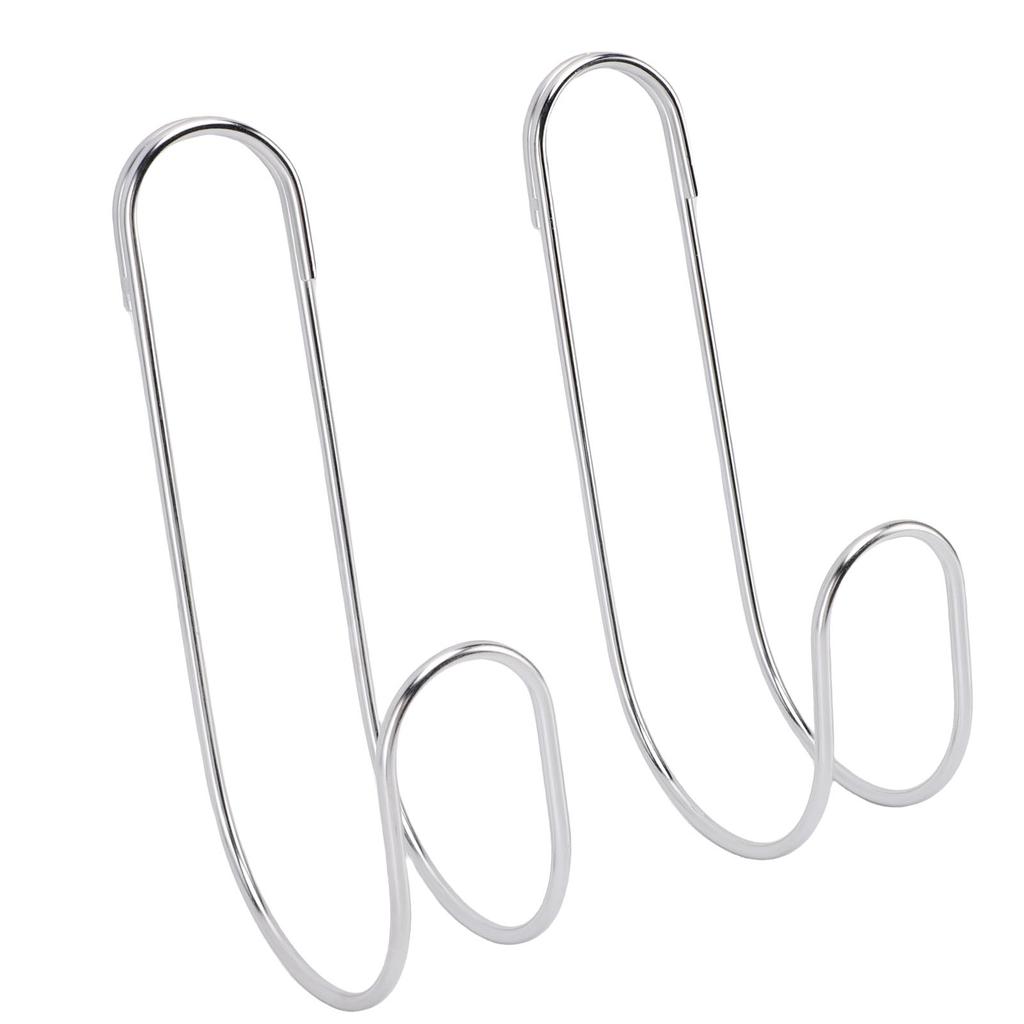 2 Pieces Water Pipe Hook, Strong Load Bring and Flexible Installation 304 Stainless Steel Water Pipe Hook for Drill Cables