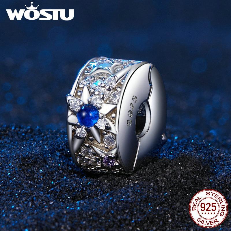 WOSTU Стерлингового серебра 925 пробы, бусины в форме сердца с изображением дневного и ночного эльфа, бусины в форме сердца для браслета, ювелирных изделий своими руками