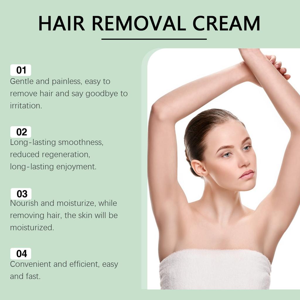 Мягкий крем для удаления волос 30 г Мягкий нераздражающий очищающий и смягчающий кожу всего тела Мягкий крем для удаления волос