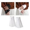 Sweet Ruffle Sleeves Girls Pleated Wrist Cuffs for Woman Sweater Skirt Decorations Female Cloth Wrist Cuffs Supplies
