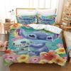 Bed Cartoon Animation Digital Printing Quilt Cover Three-Piece Set, Self-Delivery