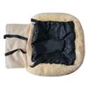 Furry Warm Dog Bed for Car Seat Soft Cushion Pet Bed For Travel Easy To Install Carseat Cushion for Breeds Road Trips
