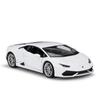 Масштаб 1/24 Welly Lamborghini Huracan LP610-4, модель автомобиля из сплава, литье под давлением, металлические игрушечные автомобили, модель автомобиля, коллекция высокой имитации, детские подарки