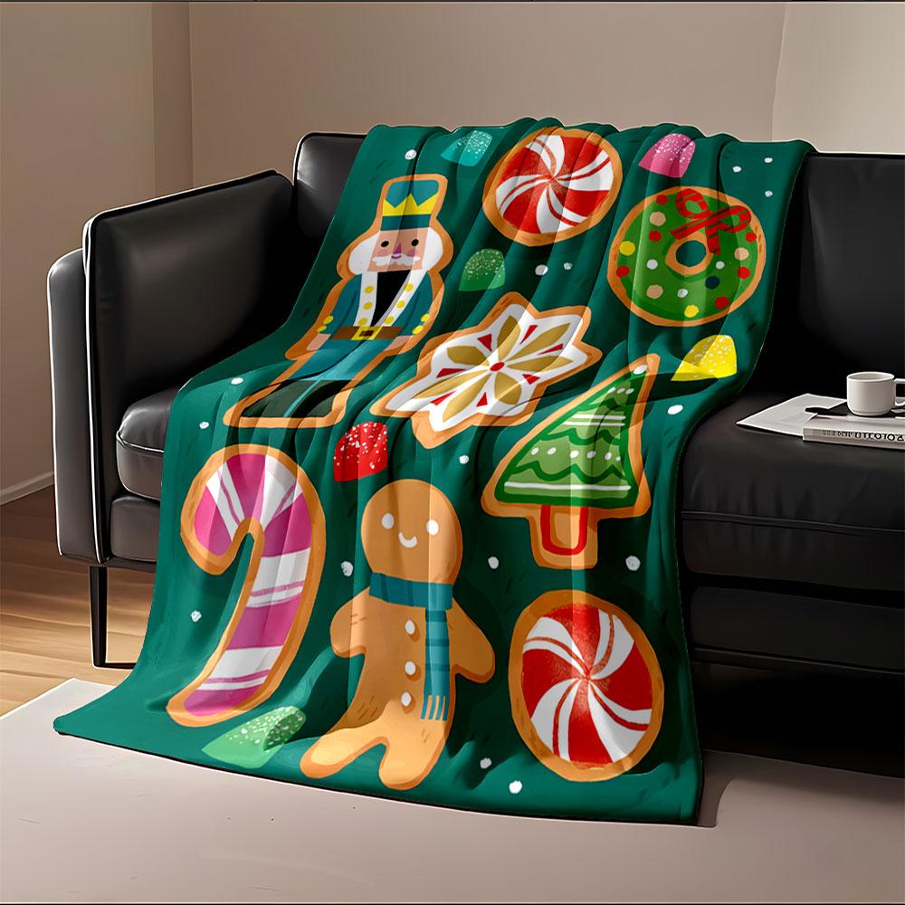 Festive Cookie Blanket for all seasons blanket lunch break throw gift