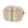 Coach Сумка для камеры Dempsey 14 Classic Plaid Jacquard Pebble Leather Женская сумка через плечо Светло-хаки C9120-IMDQC