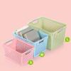 Large-capacity Storage Baskets Plastic Storage Bins Trendy Plastic Basket  School