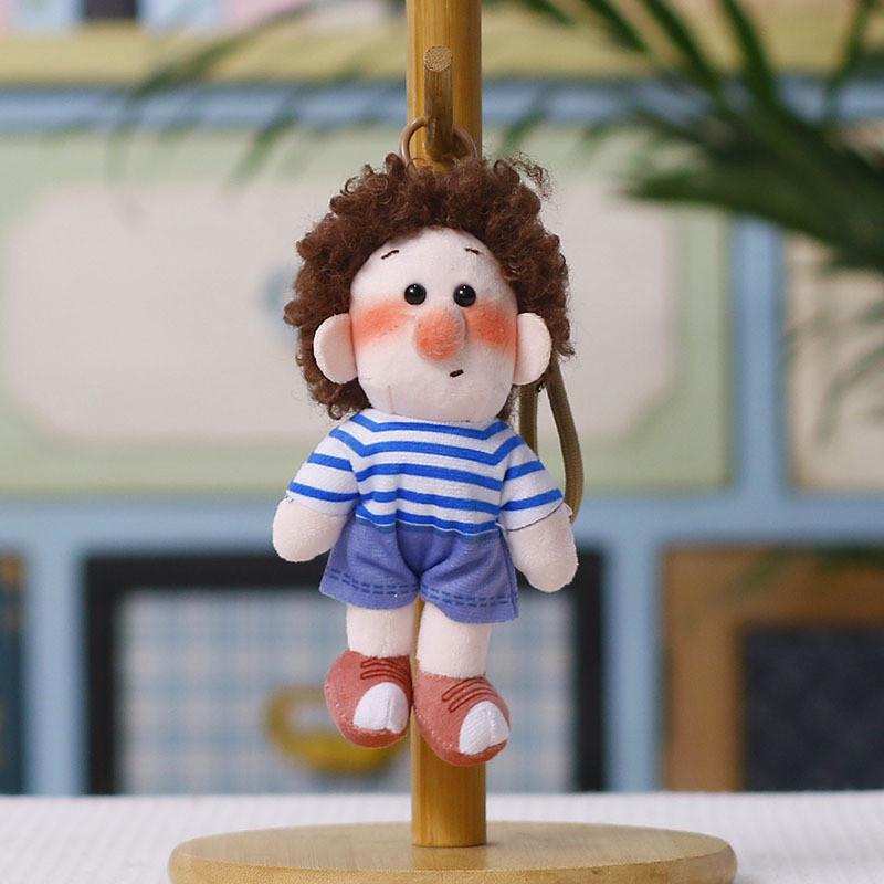 Plush Doll Keychain With Cartoon Design For Backpack Decoration And Gift For All Ages
