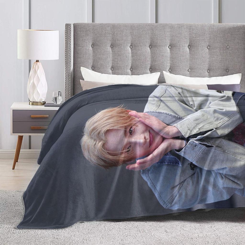 Ald1 Sangwon Super Soft Blanket For Sofa Home  Print Throw Blanket Autumn Travel Car Flannel Bedspread