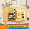 Home Security Safe for Storing Cash and Valuables Electronic Combination Safe Compact Safe for Hotel or Home Use