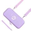 HIGHAWK Switch Storage Nintendo Switch Case Shoulder Protective Cover Waterproof Cat Paw Cute Dustproof Shockproof Nintendo Switch Card Storage