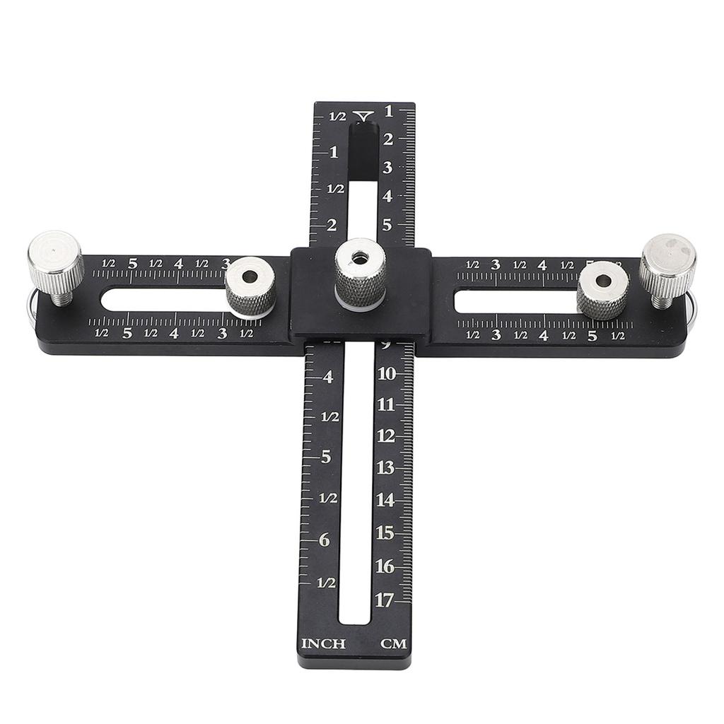 Инструмент для шаблона ручки шкафа, направляющая для сверления отверстий в алюминиевом сплаве, шаблон для деревообработки