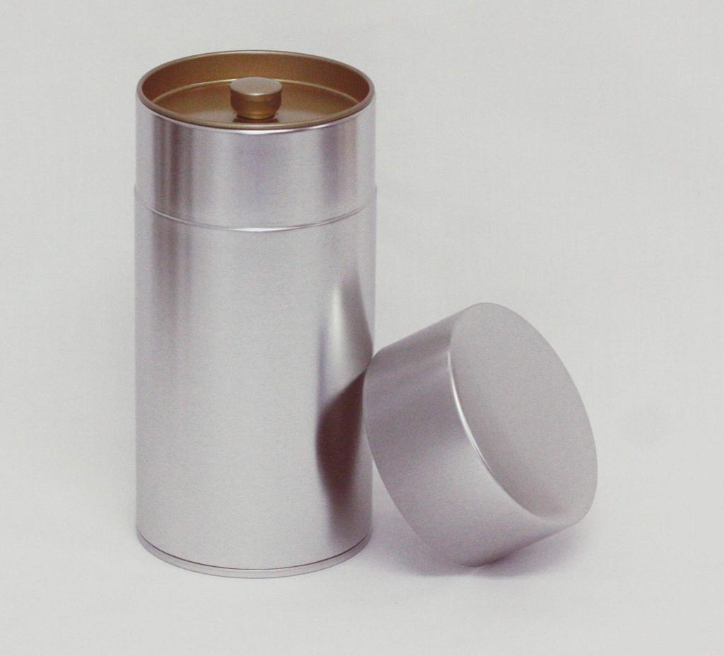 Kotodo Takahashi Seisakusho Tea Caddy, Fabric Tin, Long, 200g