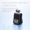 K89/K75 Lavalier Business Bluetooth 5.4 беспроводная гарнитура разговор/музыка 20H ЖК-цифровой дисплей HIFI наушники с микрофоном шумоподавление