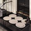 Легкий Роскошный Входной Дверной Проволочный Кольцевой Дверной Коврик Нескользящий Коврик для Ног у Входа Бытовой Входной Ковер Коврик для Пола Можно Резать Снаружи Двери
