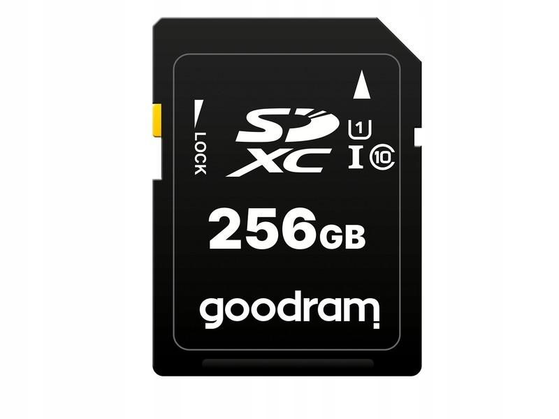 Karta pamięci SDXC GOODRAM 256GB S1A0 cl 10 UHS-I