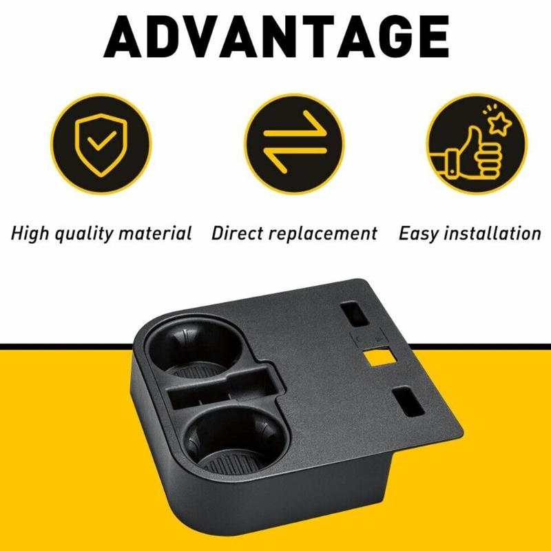 Подходит для F150 F250 F350 F450 HC3Z2813562AB Автомобильный передний центральный консольный держатель для стакана воды кронштейн-органайзер прочный