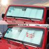 Car Front Windshield Sunshade for Jeep Wrangler TJ JK JKU 1997-2017 Visor Window Sun Solar UV Rays Protector Cover Accessories
