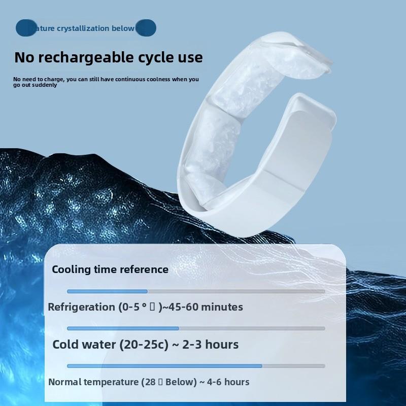 Cooling Neck Wrap for Summer – Reusable Ice Collar with Gel Pads for Heat Relief & Outdoor Comfort