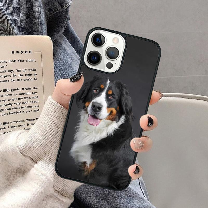 Чехол для телефона с изображением Бернского зенненхунда для iPhone 17 Air 16 16e 15 Plus для Apple 13 11 12 14 Pro Max Чехол-бампер