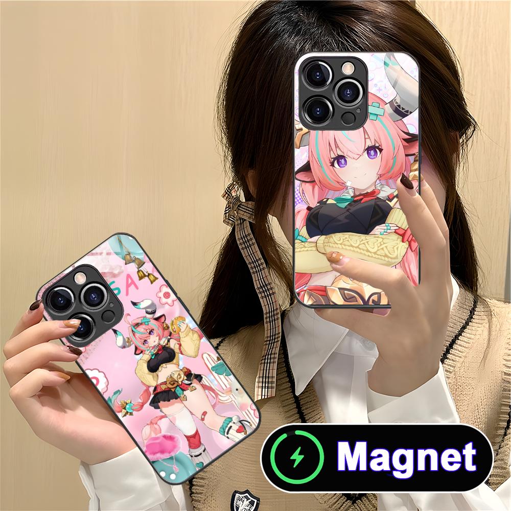 Игровой чехол GI Varesa Glass MagSafe для мобильного телефона iPhone 17 16 15 14 13 12 11 Air Pro Max Plus Mini Разноцветный чехол