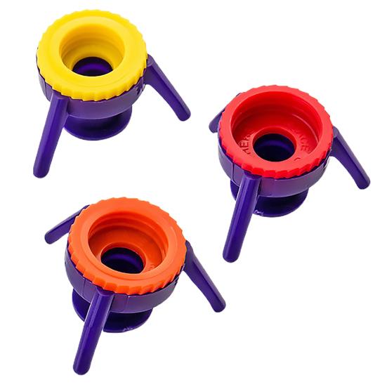 3 шт. перевернутая крышка для бутылки, герметичная, предотвращает отходы, простая в эксплуатации, многоразовая крышка для бутылки для кухонных специй