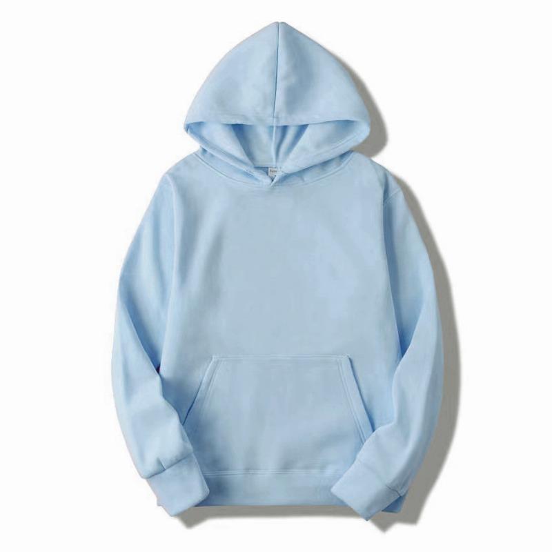 Thick Solid Color Hoodie For Men Women Casual Class Sweatshirt