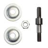 Disc Holder with Inner Diameter 10mm Kit Spanner Kit Power Tools Hole Drill Angle Grinder 87mm Long Mandrel Adapter