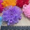 4pcs/set High Elastic Floral Hair Rope Beads Ponytail Holder Sweet Kids Head Rope  Girls