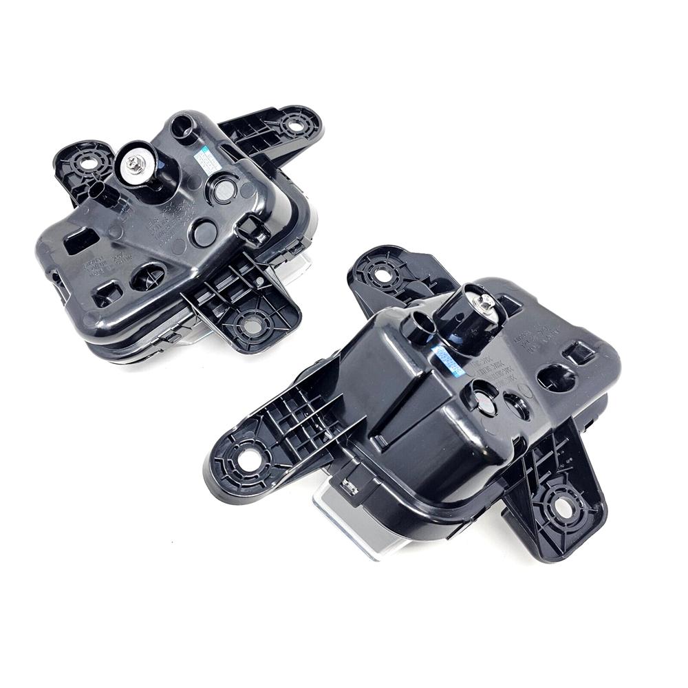 LED Fog Lights Set with Trim Bezels & Wire Harness For GMC Sierra 1500 2022-2024