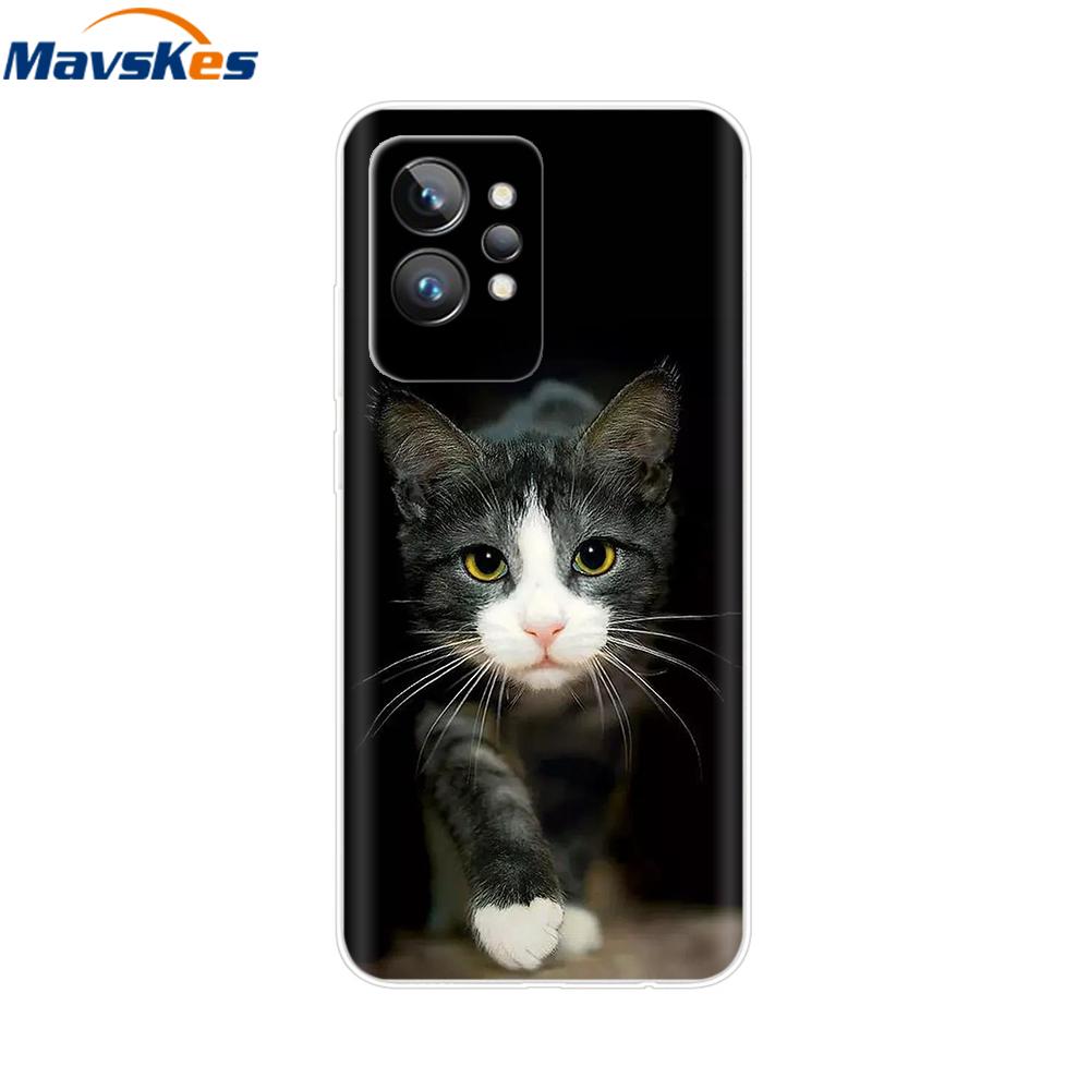 Для Realme GT2 Pro 5G Чехол Милый Конфетный Чехол Ударопрочный RealmeGT 2 Pro Силиконовый ТПУ Мягкий Чехол Для Oppo Realme GT2 GT 2 Pro