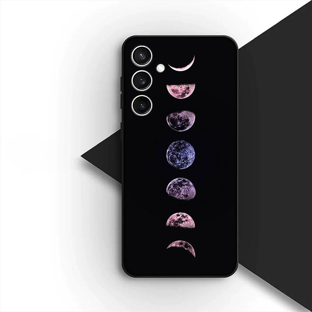 Чехол для телефона Apple iPhone 16 14 15 Plus 11 Pro Max 16E ProMax + 16Plus 15+ 14+ Мягкий чехол Луна Астронавт Вселенная Галактика Звезды