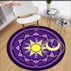 Круглый ковер с рисунком Сакуры Magic Captor Card для спальни, гостиной, напольный коврик, большой декоративный нескользящий коврик