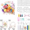 Bloom Joy Magic Petal Flower Kit, Fun Bouquet Craft, Star Helio Flowers, Create 3D Blossoms with Colorful Petals, Colored Flowers Creative Toys