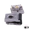 EWR41 Power Window Regulator Metal Clips LB Front Left for VW Golf Bora Jetta 4 A4 1J 1997-2006 Peugeot 607 1999-2010 1J3837461