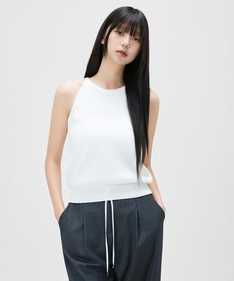 MIXXO Вязаный топ на бретелях без рукавов_Miwkag550T
