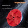 Jinglian Industrial Centrifugal Material Conveying Fan CN plug (adapter included)