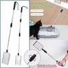 Cat Litter Shovel With Extended Handle Stainless Steel Climbing Pet Shovel Beach Shovel Toilet Pickup