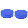 VidaXL Round Above Ground Pool Covers 450-457 Cm 2 Pcs