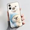 For Itel S18 Pro/Vision 5+ Plus Silicone Jelly Black Case Ins Style Cool Lion Tiger Painted Bumper Soft Shockproof Cover