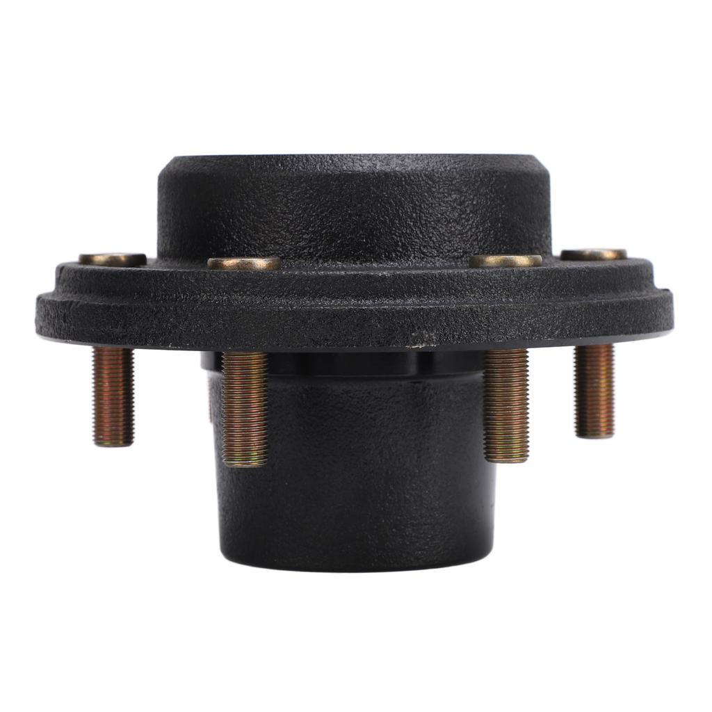 14PCS Trailer Wheel Hub Kit 6 Lug 6 On 5.5in High Load Capacity Metal Axle Bearing Kit for 5200 to 6000 Lbs Trailer Axle