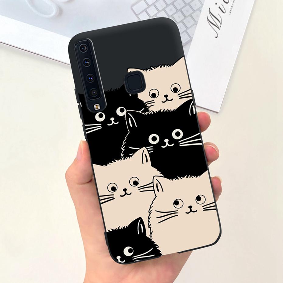 Case For Samsung Galaxy A9 (2018) Cute Cartoon Candy Color Soft Silicon Phone Cases For Samsung A9 2018 SM-A920F A9200 Bumper